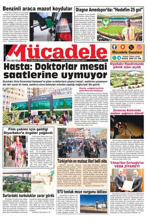 Diyarbakır Mücadele Gazetesi (14 Ağustos 2025)