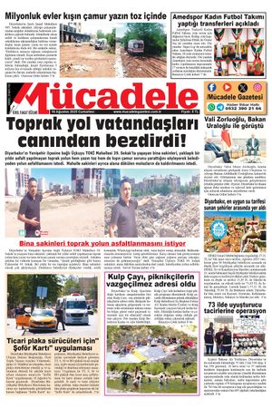 Diyarbakır Mücadele Gazetesi (16 Ağustos 2025)