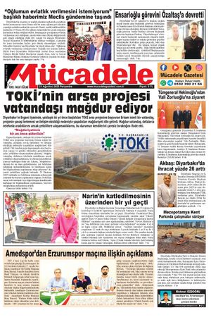 Diyarbakır Mücadele Gazetesi (21 Ağustos 2025)