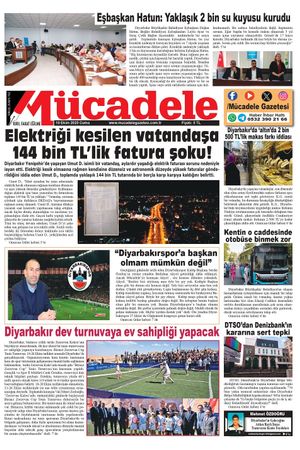 Diyarbakır Mücadele Gazetesi (10 Ekim 2025)