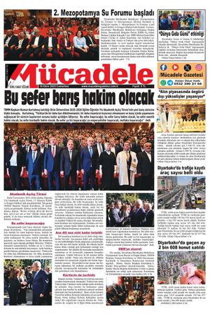 Diyarbakır Mücadele Gazetesi (18 Ekim 2025)