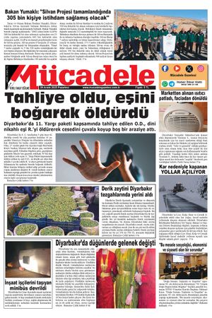 Diyarbakır Mücadele Gazetesi (29 Aralık 2025)