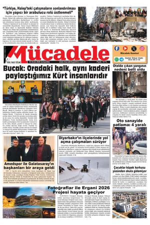 Diyarbakır Mücadele Gazetesi (14 Ocak 2026)