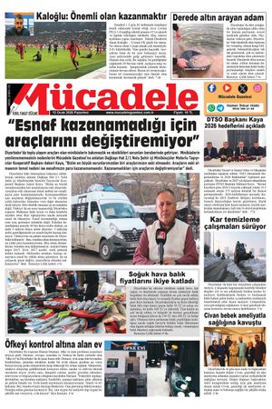 Diyarbakır Mücadele Gazetesi (12 Ocak 2026)