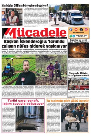 Diyarbakır Mücadele Gazetesi (13 Ocak 2026)