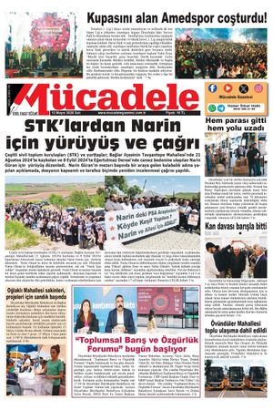 Diyarbakır Mücadele Gazetesi (12 Mayıs 2026)