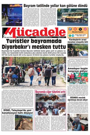 Diyarbakır Mücadele Gazetesi (1 Haziran 2026)