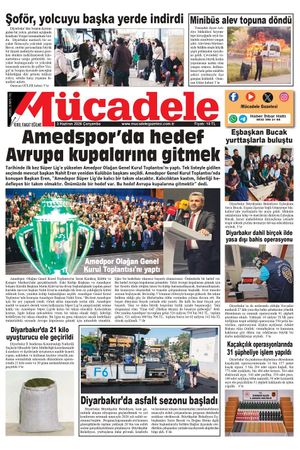 Diyarbakır Mücadele Gazetesi (3 Haziran 2026)