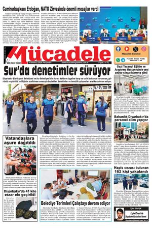 Diyarbakır Mücadele Gazetesi (9 Temmuz 2026)