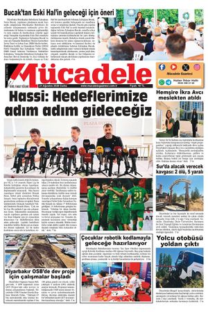Diyarbakır Mücadele Gazetesi (21 Ağustos 2026)