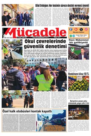 15 Eylül 2026